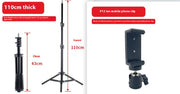 Mobile Live Streaming Photography Telescopic Fill Light Bracket