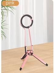 Rotating Portable Triangle Phone Stand For Live Streaming
