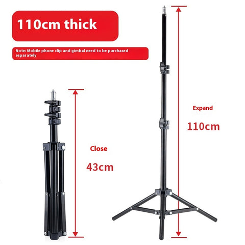 Mobile Live Streaming Photography Telescopic Fill Light Bracket