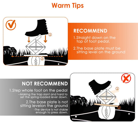 2PCS Easy Setup Mole Traps Outdoor Reusable Scissor Mole Gopher Rodent Control Trap Solid Metal Material For Lawn Garden Yard