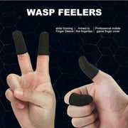 10 Pcs Screen  Gaming Finger Sleeve Game Controller Mobile Sweatproof Gloves
