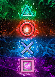 Diy Diamond Painting 5d Creative Gaming Mobile Game Full Diamond Cross Stitch Living Room Decoration Painting