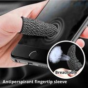 10 Pcs Screen  Gaming Finger Sleeve Game Controller Mobile Sweatproof Gloves