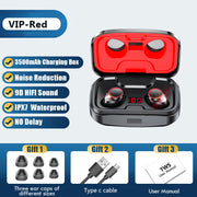 Bluetooth  Mobile Phone Charging Treasure Gaming   Headset